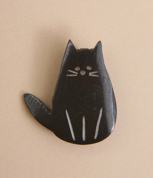MY PET ブローチ/E7707(OSUWARI CAT-ONESIZE)