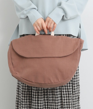 ラウンドフラップ　ショルダー/E7734(ブラウン-ONESIZE)