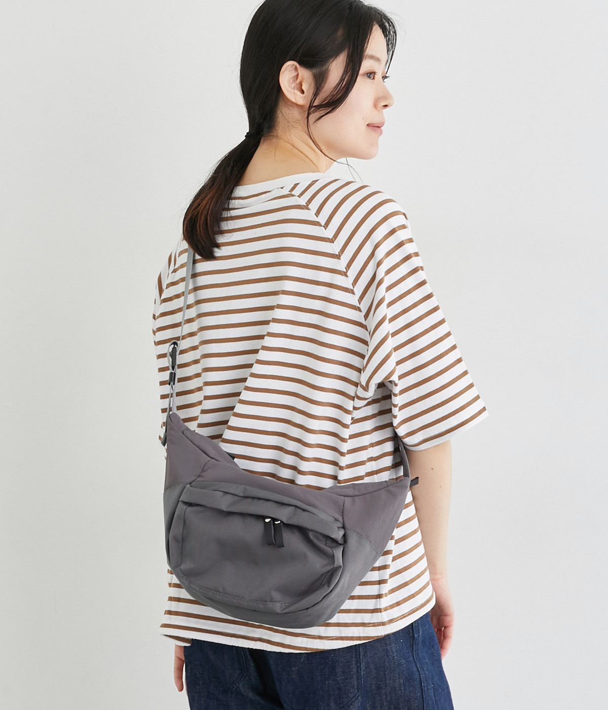 コーデュラミックス　ラウンドショルダー/E7623(グレー-ONESIZE)