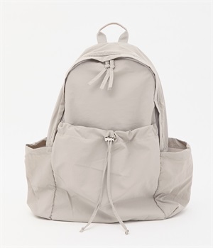ナイロンリップ　ドローストリング　リュック/E7812(ライトグレー-ONESIZE)