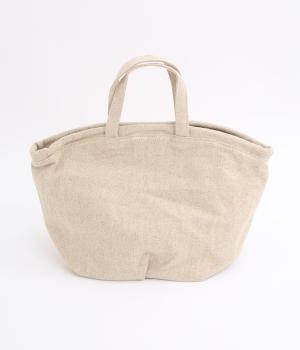 BRUSHED LINEN MARCHE TOTE/S/E6885(ナチュラル-ONESIZE)