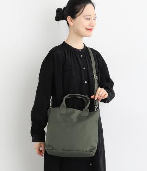 N/TOTE+POUCH SHOULDER BAG(グレー-F)