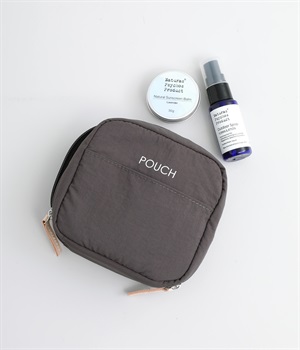 7ポケット　ポーチ　S/E7725(ダークグレー-ONESIZE)