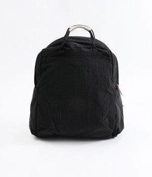 12ポケットインサイドプリントリュック　E7249(ブラック-ONESIZE)