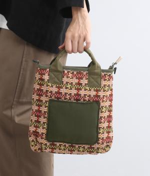 JAQUARD MIX BONDING 2way BAG/E7615