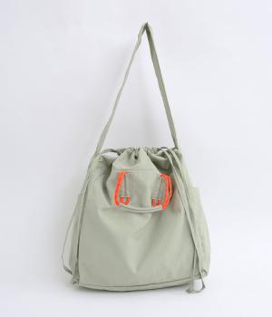 撥水NYLON*PARACORD SHOULDER(グリーン-F)