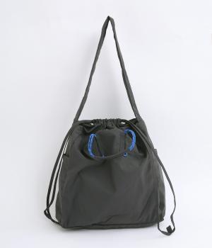 撥水NYLON*PARACORD SHOULDER(ブラック-F)