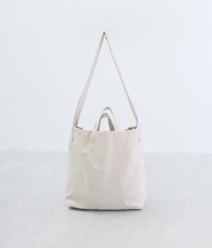 N/FRENCH SEAM 3POCKET TOTE/E7992(ライトグレー-F)