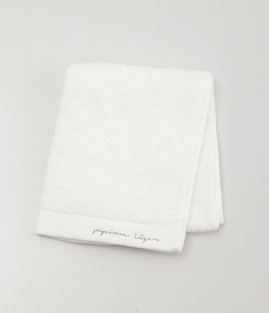 スーピマレジェ　フェイスタオル(ホワイト-ONESIZE)