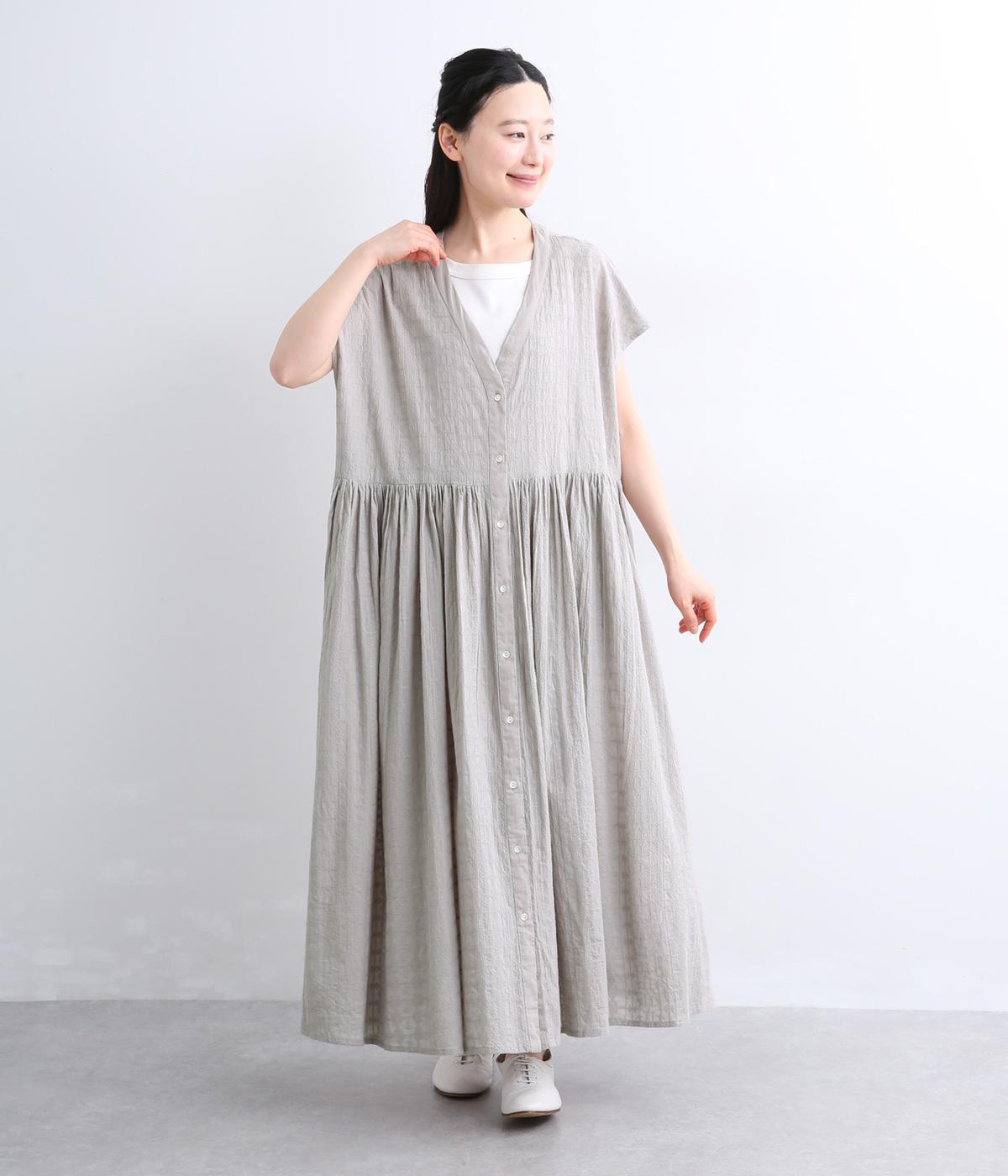 シアー刺繍ウエストギャザーワンピース｜maleni （マレニ）の商品詳細