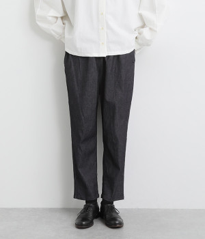 ストレッチデニムパンツ(ネイビー-ONESIZE)