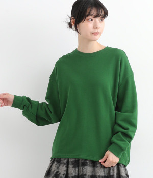 裏毛　タックスウェット(グリーン-ONESIZE)