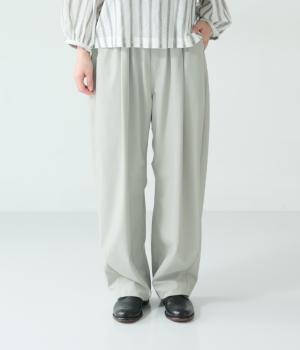 &WARPナチュラルジャージーイージーコクーンペグトップパンツ