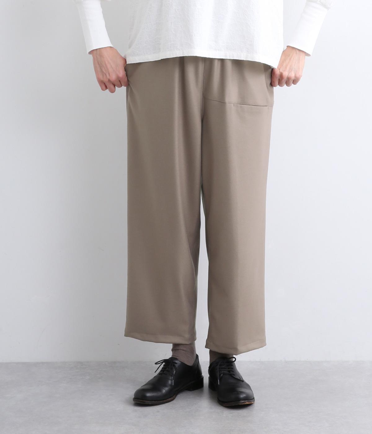 ダブルブラッシュポケットパンツ(ブルーグレー-F)