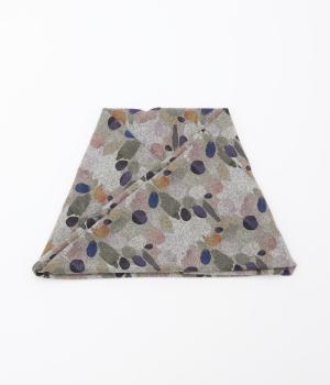 MIXカラースヌード(ベージュ-ONESIZE)