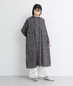 縁がかわいい刺繍コットンパンツ(ホワイト-F)