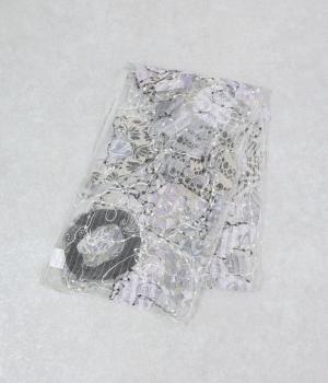 パッチワークMIXショール2(グレー-F)