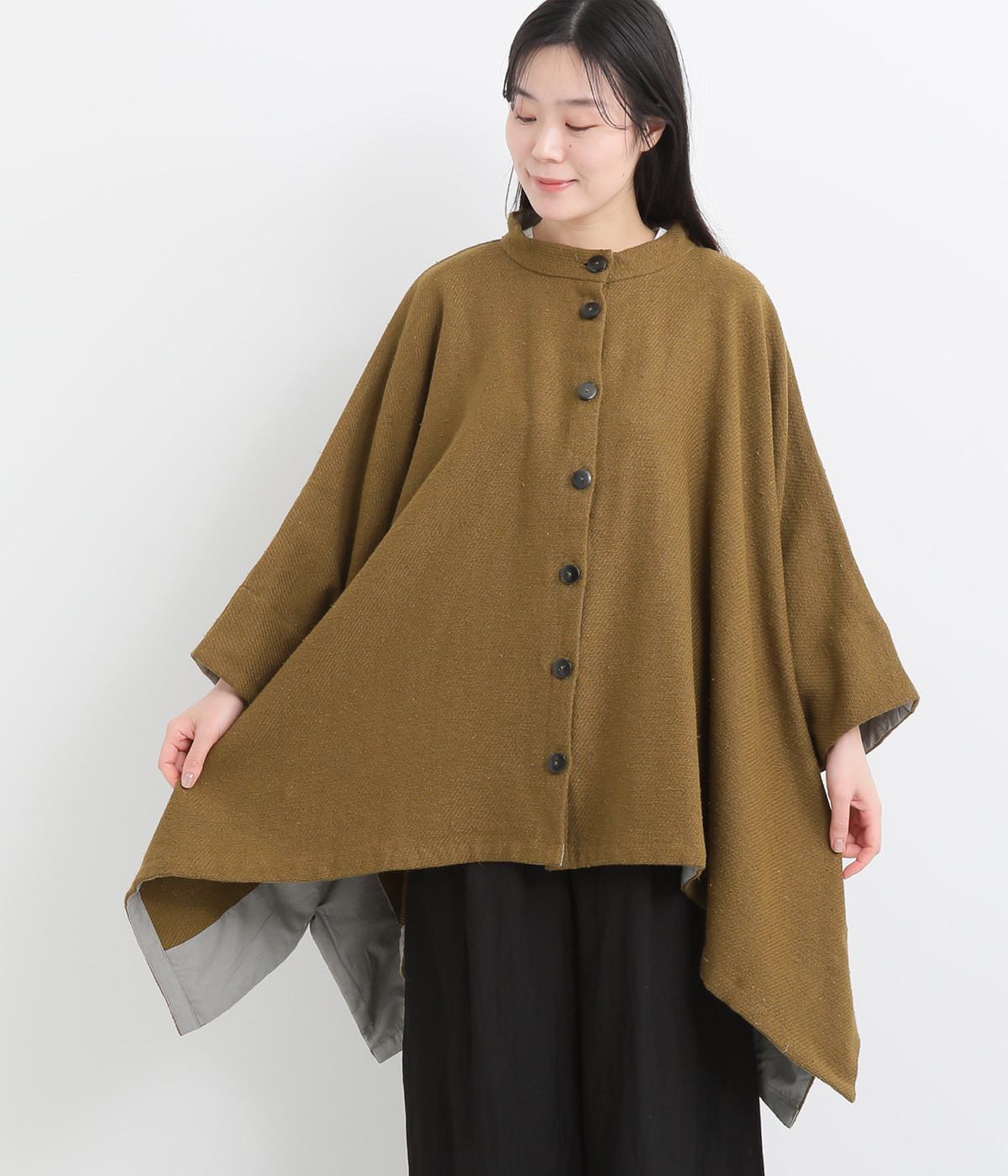 コットンポンチョコート｜MALAIKA（マライカ）の商品詳細