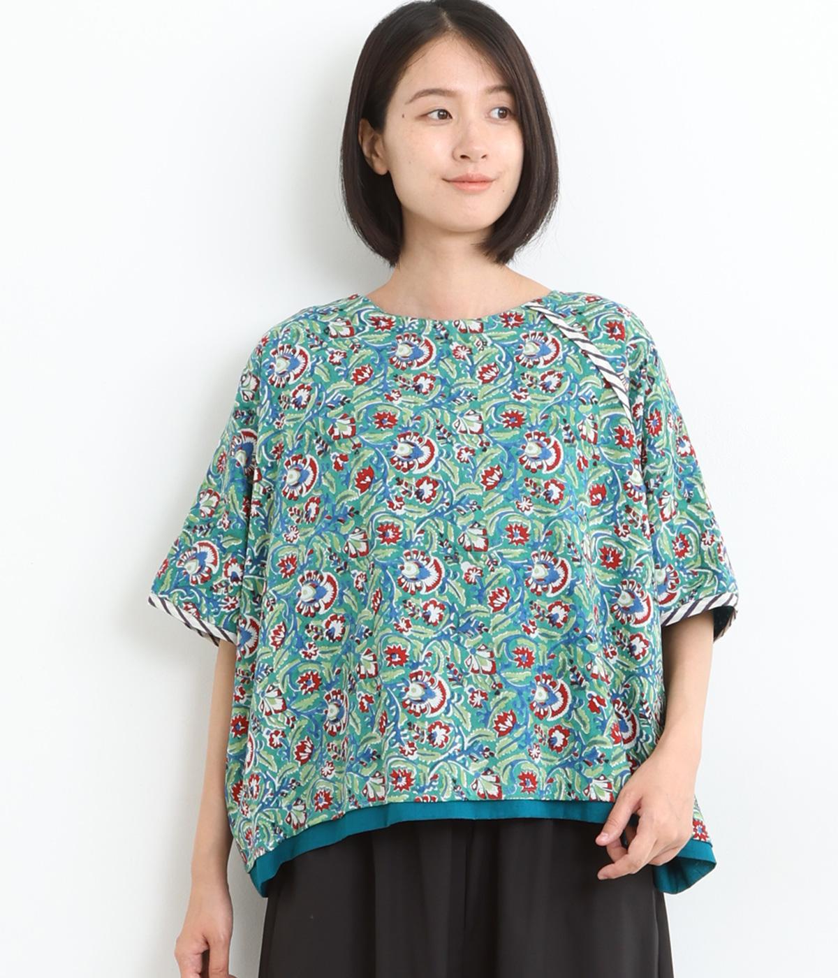 ラピドプリントリバーシブルプルオーバー(グリーン-ONESIZE)