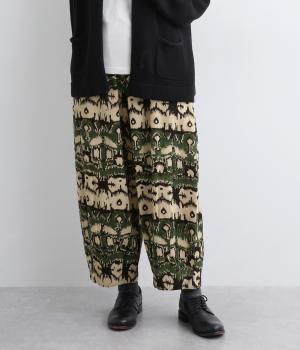 イカットプリントパンツ