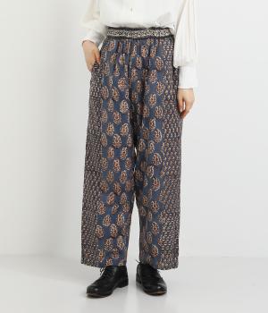 バグルーペイズリープリントパンツ