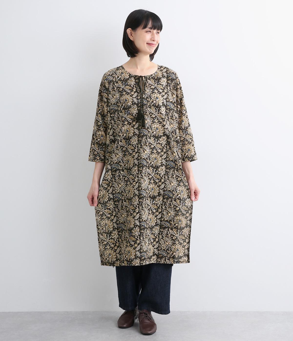 ブロックプリントパンジャビドレス(AA-F)