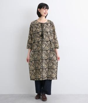 ブロックプリントパンジャビドレス(AA-F)