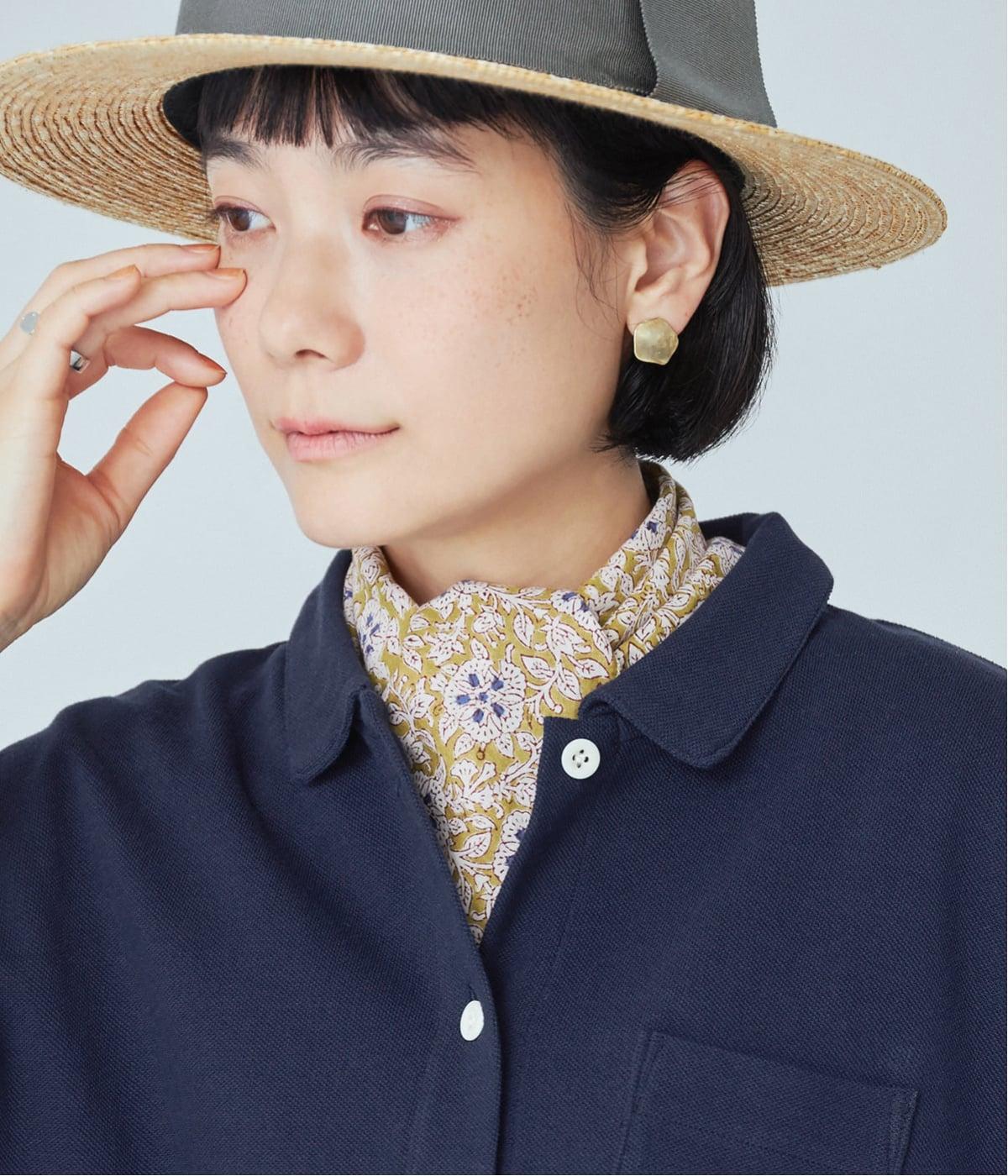 コラボ｜ブロックプリント バンダナ｜MALAIKA（マライカ）の商品詳細