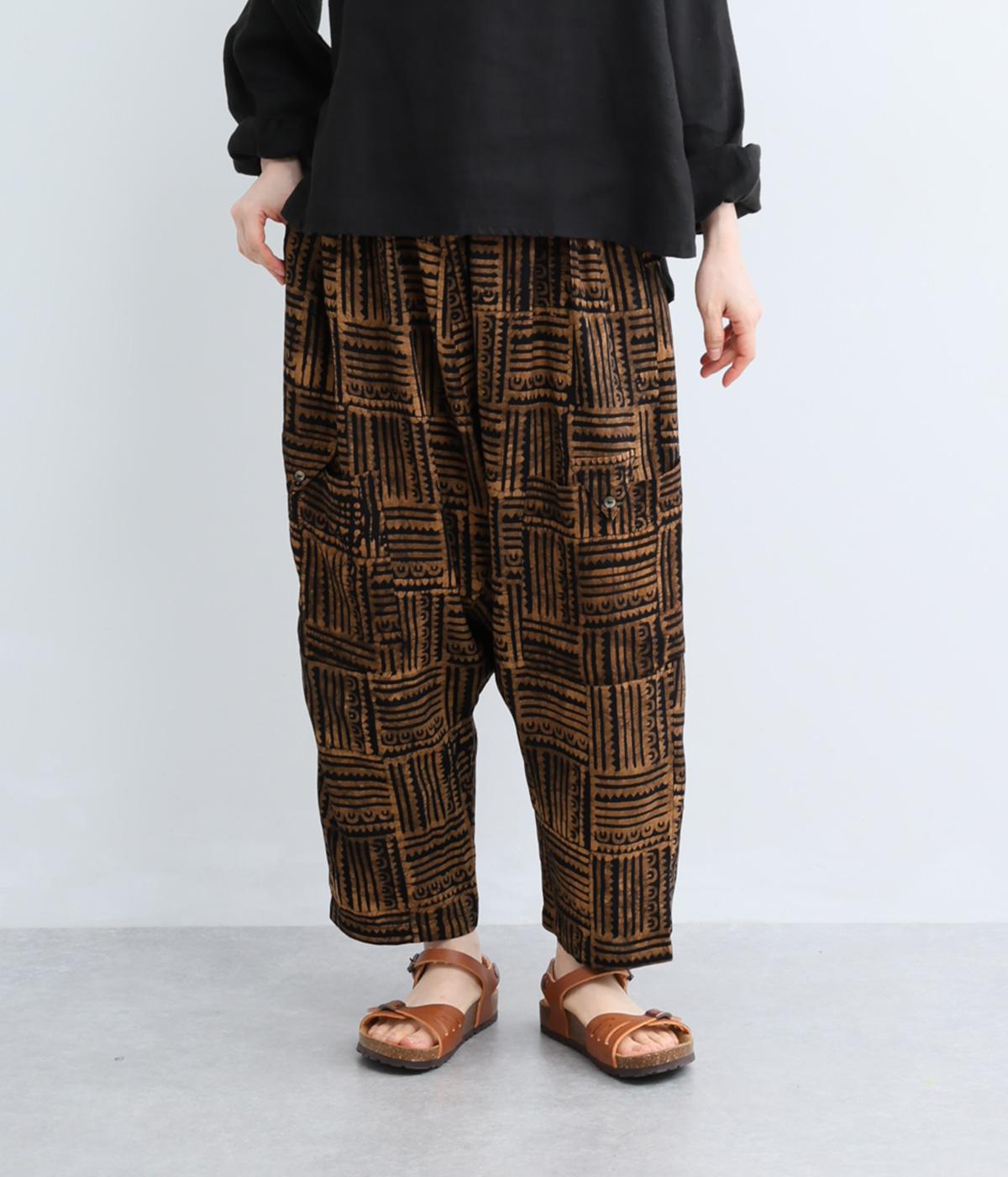 バティックサルエルパンツ｜MALAIKA（マライカ）の商品詳細