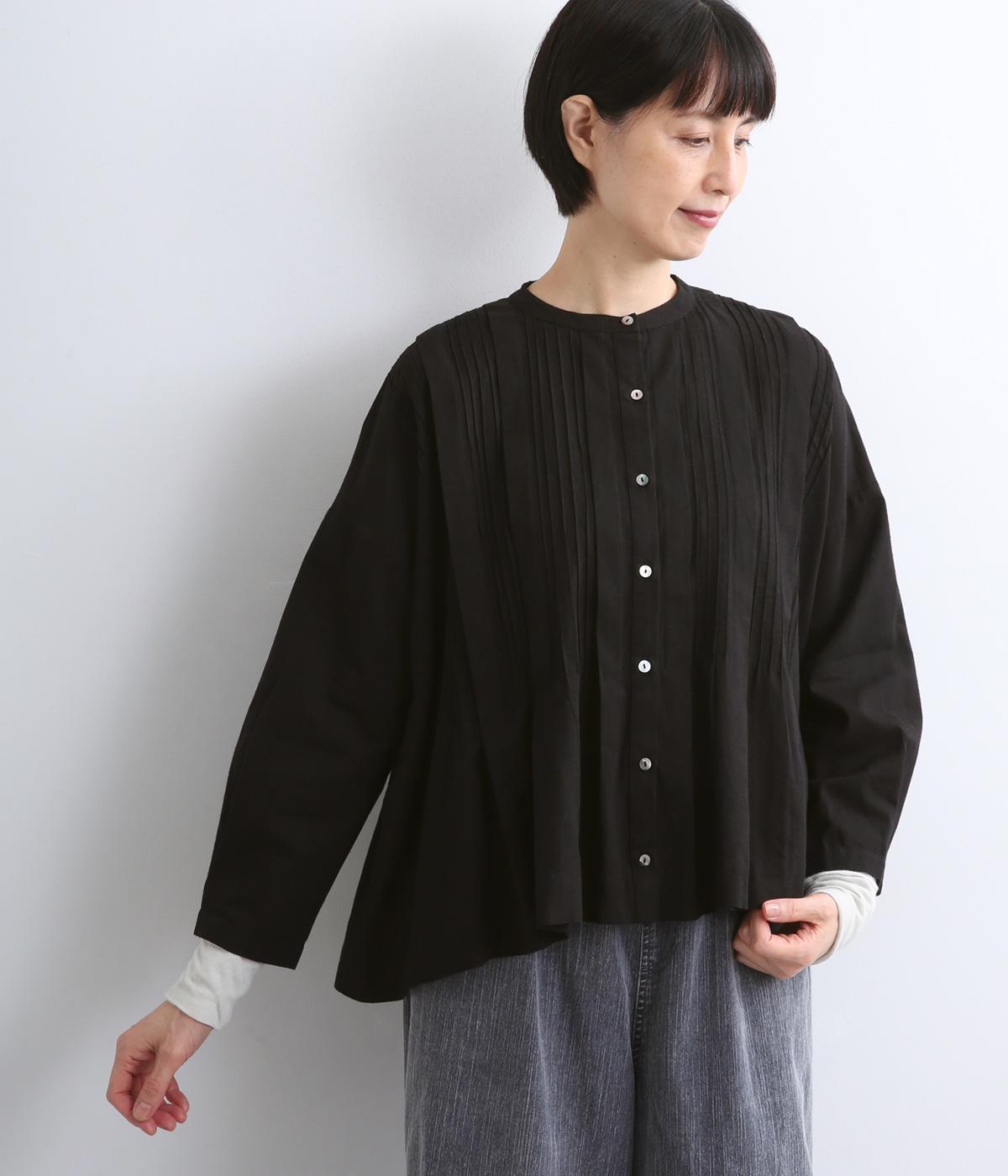 フラックスピンタック ブラウス｜GA-ON（ガーオン）の商品詳細