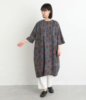 ドットストライププリント　ワンピース
