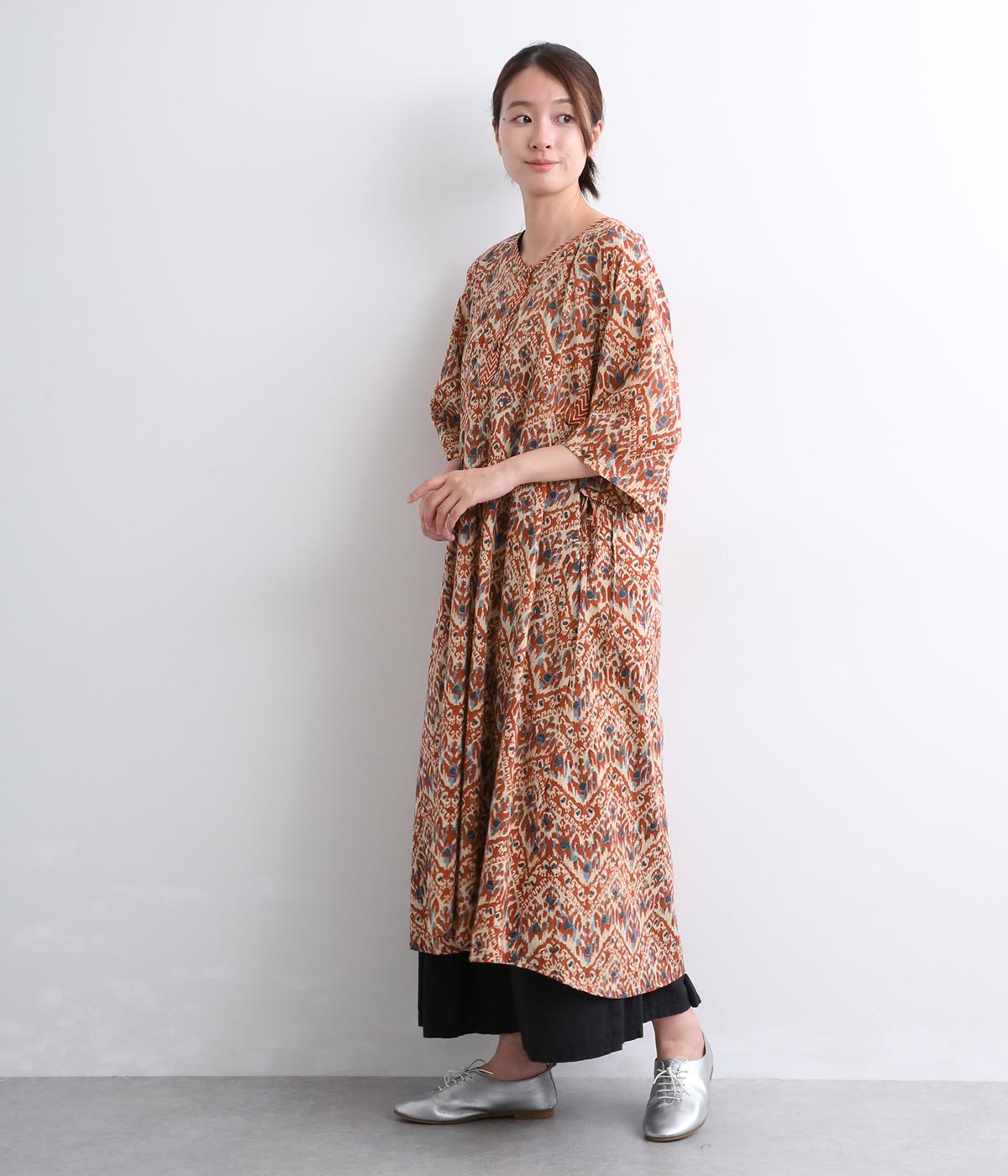 イカットジグザグプリント ワンピース｜MALAIKA（マライカ）の商品詳細