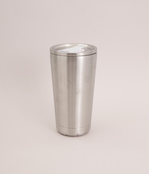 タンブラー　無地　450ml(シルバー-ONESIZE)