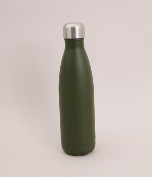 リボトル　500ml　無地(マットカーキ-ONESIZE)