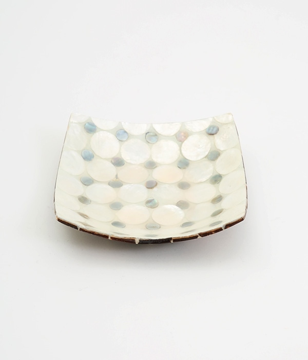 シェルモザイクトレイ　スクエア(カラー1-ONESIZE)