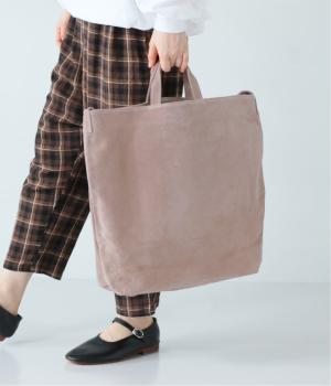 ウォッシャブル　ビッグ2wayショルダーバッグ(ピンクベージュ-F)