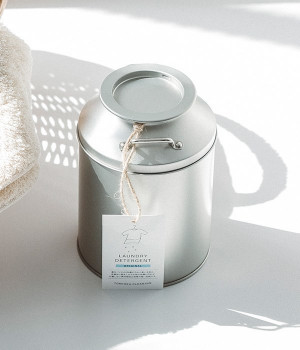 衣料用洗濯洗剤・オリジナル　新ミルク缶入り(ステンレス計量スプーン付)(オリジナル-ONESIZE)