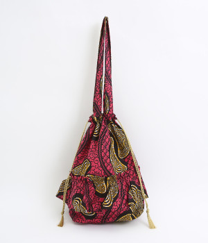 バッグフリルトートアフリカンプリント(ブレード-ONESIZE)