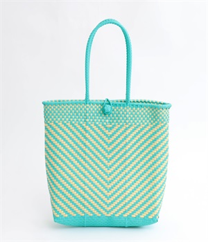 パサールバッグプレミアム(Vパターンターコイズ-ONESIZE)