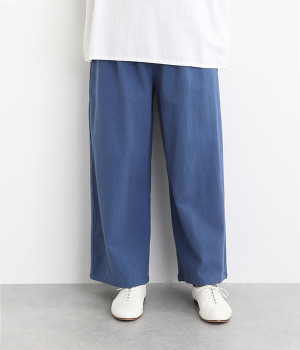 【Shanti Shanti】チェンマイコットンムアンパンツ(ブルー-ONESIZE)