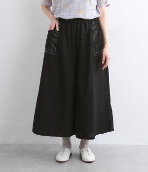 チェンマイコットンパンツ(ブラック-F)