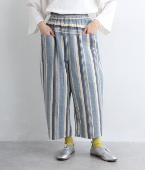 ストライプバルーンパンツ