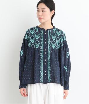 カラフルドビーヌールブラウス