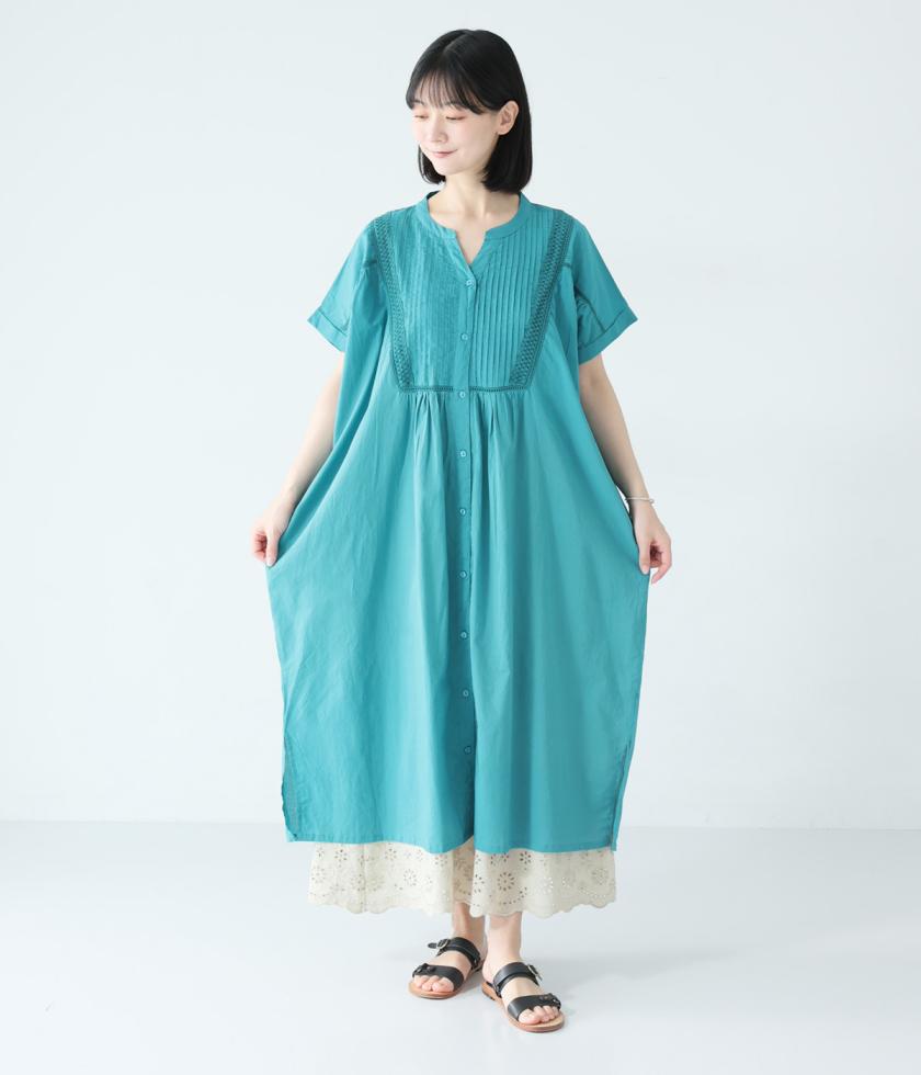 ストライプドビードルチェワンピース