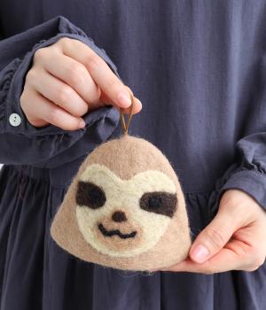 鍋つかみ　アニマル(ナマケモノ-F)