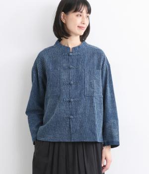 ロープジャカードジャケット(インディゴ-ONESIZE)