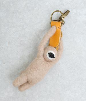 ネパールフェルト　グローブホルダー(ナマケモノ-F)