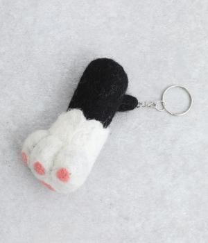 リップクリームホルダー　ネコ肉球(クツシタ-F)