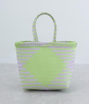 パサールバッグミックスL(グリーンパープル-F)