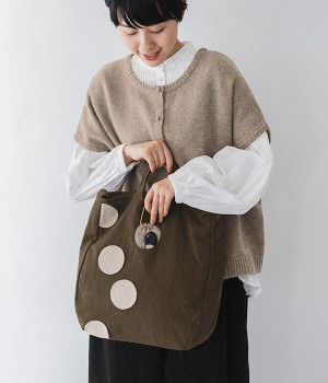 Random dots 2WAY バッグ
